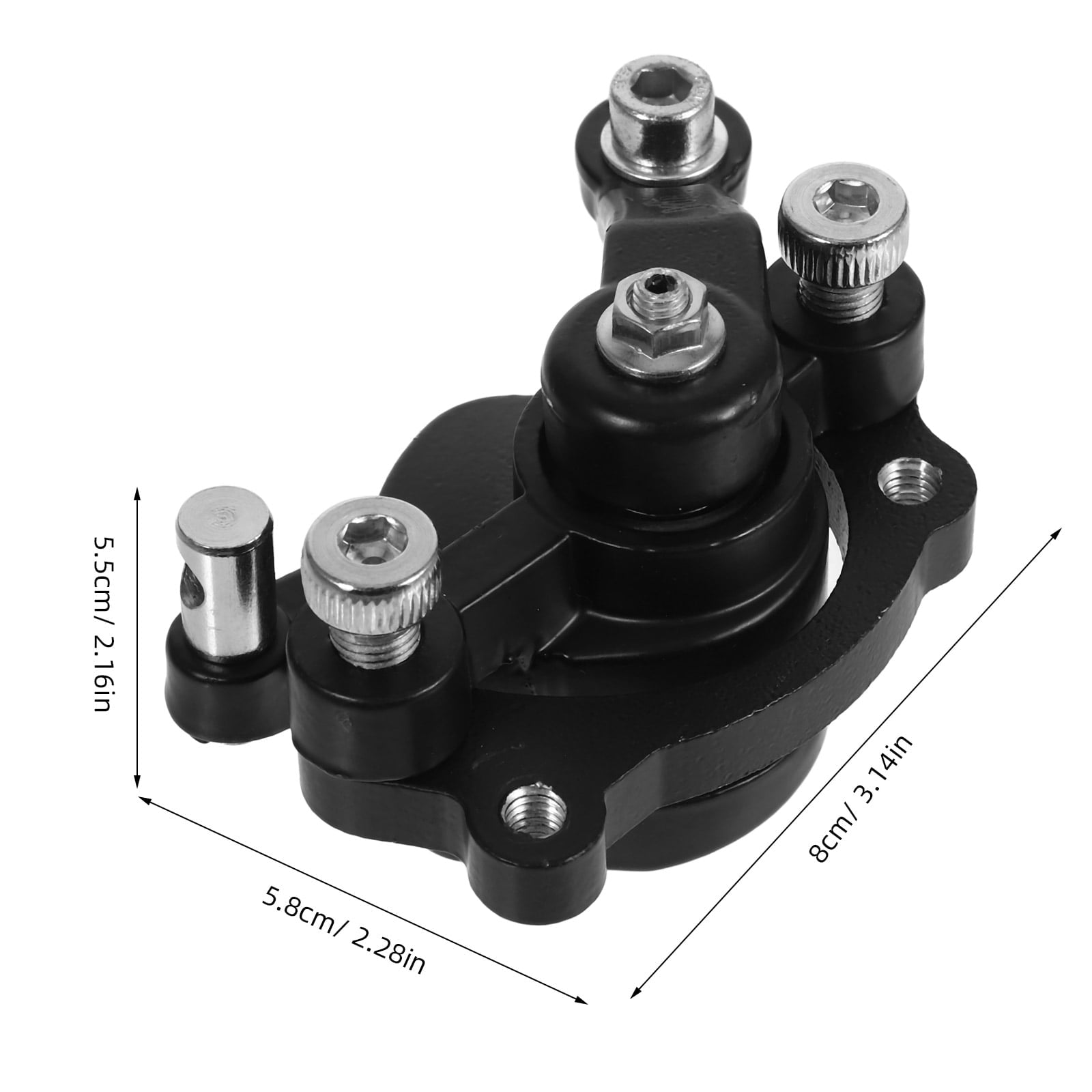 Worgeous Rear Disc Brake Caliper for ATV with Excellent Braking Performance and Durable Iron Construction V1189-LWWAL-20260327-03515