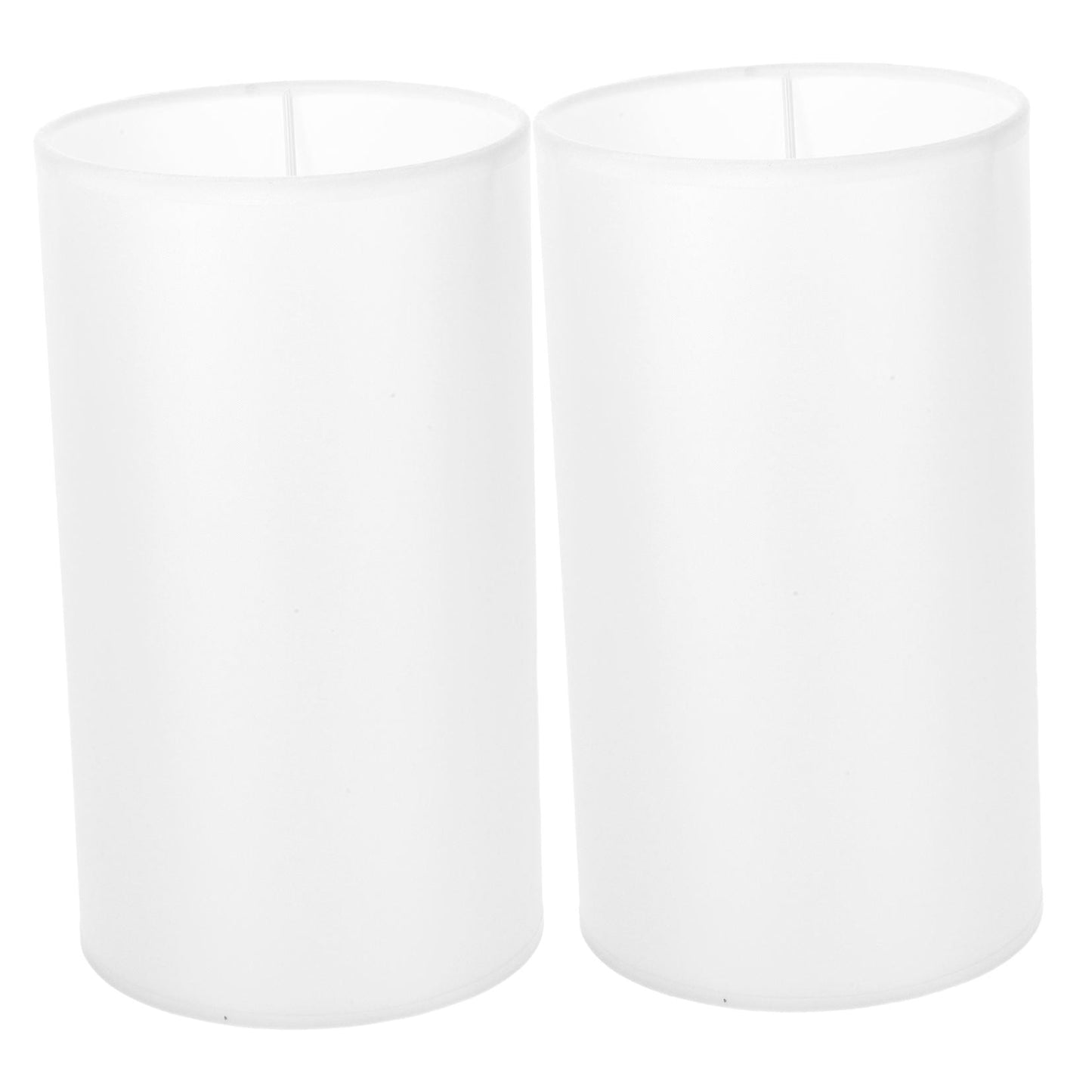 SWETRACE Lamp Shade for Cylinder Lamp White Linen 2Pcs 9.8x5.5x5.5in V1189-LWWAL-20260327-03516