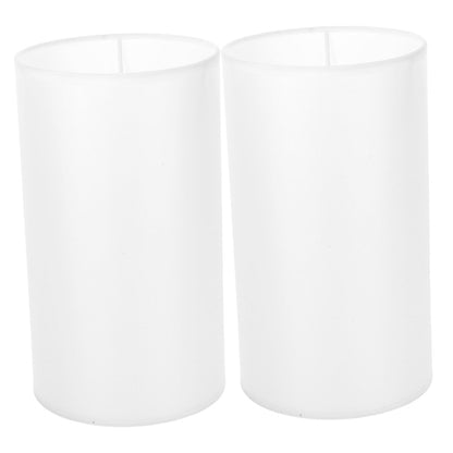 SWETRACE Lamp Shade for Cylinder Lamp White Linen 2Pcs 9.8x5.5x5.5in V1189-LWWAL-20260327-03516