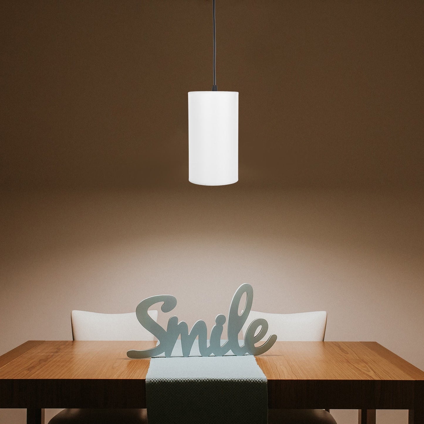 SWETRACE Lamp Shade for Cylinder Lamp White Linen 2Pcs 9.8x5.5x5.5in V1189-LWWAL-20260327-03516