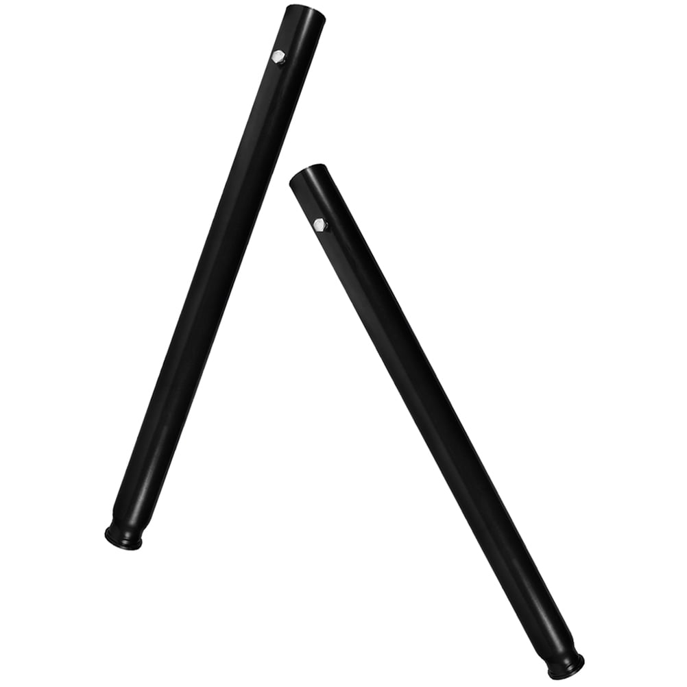 Worgeous Hydraulic Jack Handle Replacement for Car Repair with Steel and Rubber Material Black 2 pcs V1189-LWWAL-20260327-03519
