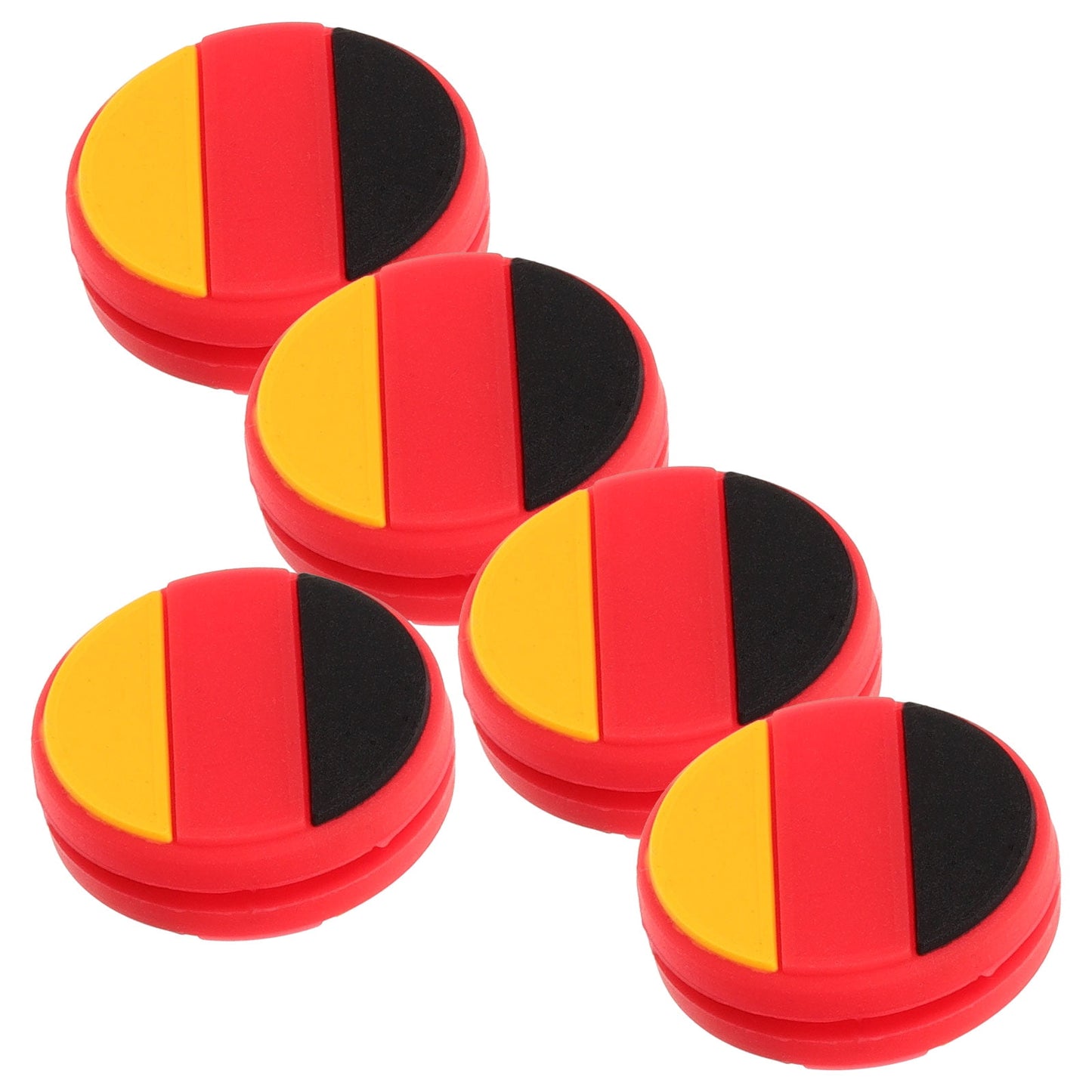 Worgeous 5 Pcs Tennis Racket Shock Absorber Match Dampers for Rackets Man V1189-LWWAL-20260327-03523