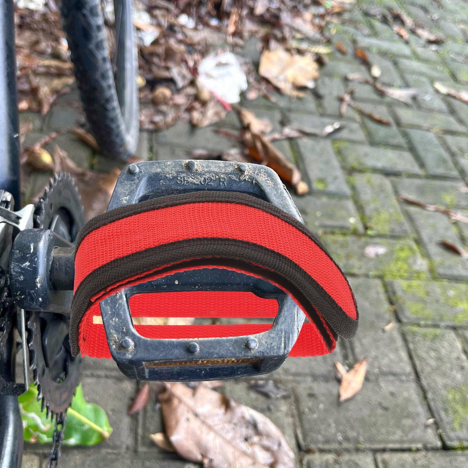 SWETRACE Adjustable Bike Pedals Straps for Cycling Foot Type 2Pcs V1189-LWWAL-20260327-03526