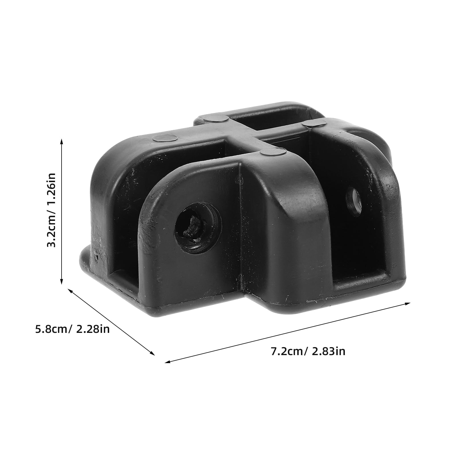 Worgeous Heavy Duty Gazebo Strong Canopy Tent Replacement Parts Black V1189-LWWAL-20260327-03528
