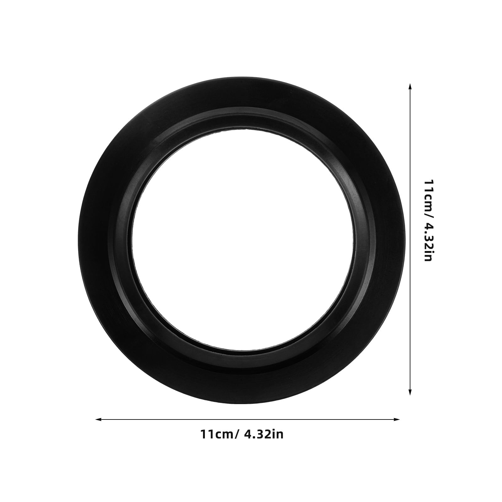 SWETRACE Toilet Seal Replacement Sealing Ring Black 1Pcs Easy Installation V1189-LWWAL-20260327-03529