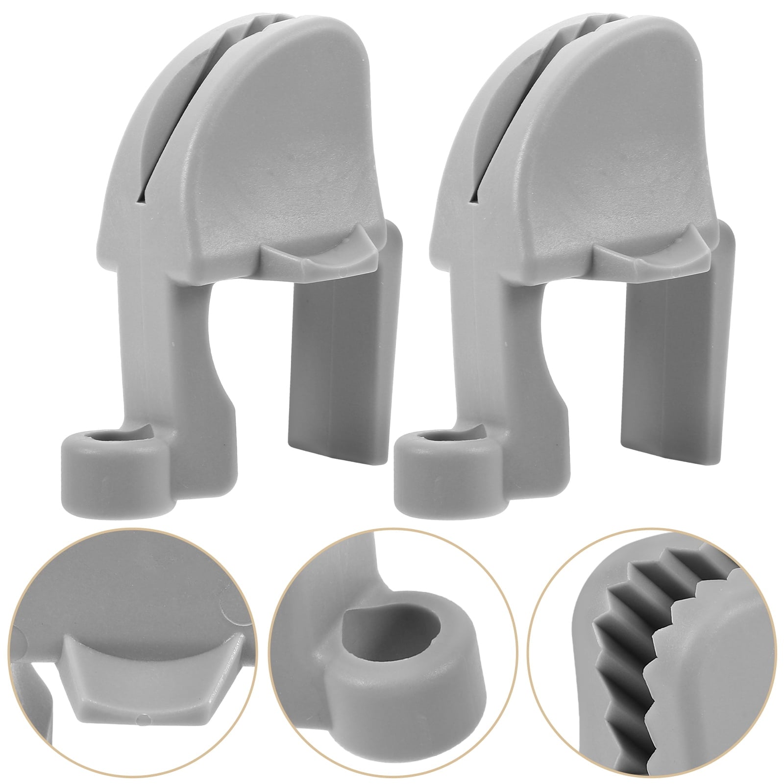 SWETRACE Easy Install Bumper Clips Boat Bumper Hook Nylon T Rail Boat Accessories 2Pcs V1189-LWWAL-20260327-03536