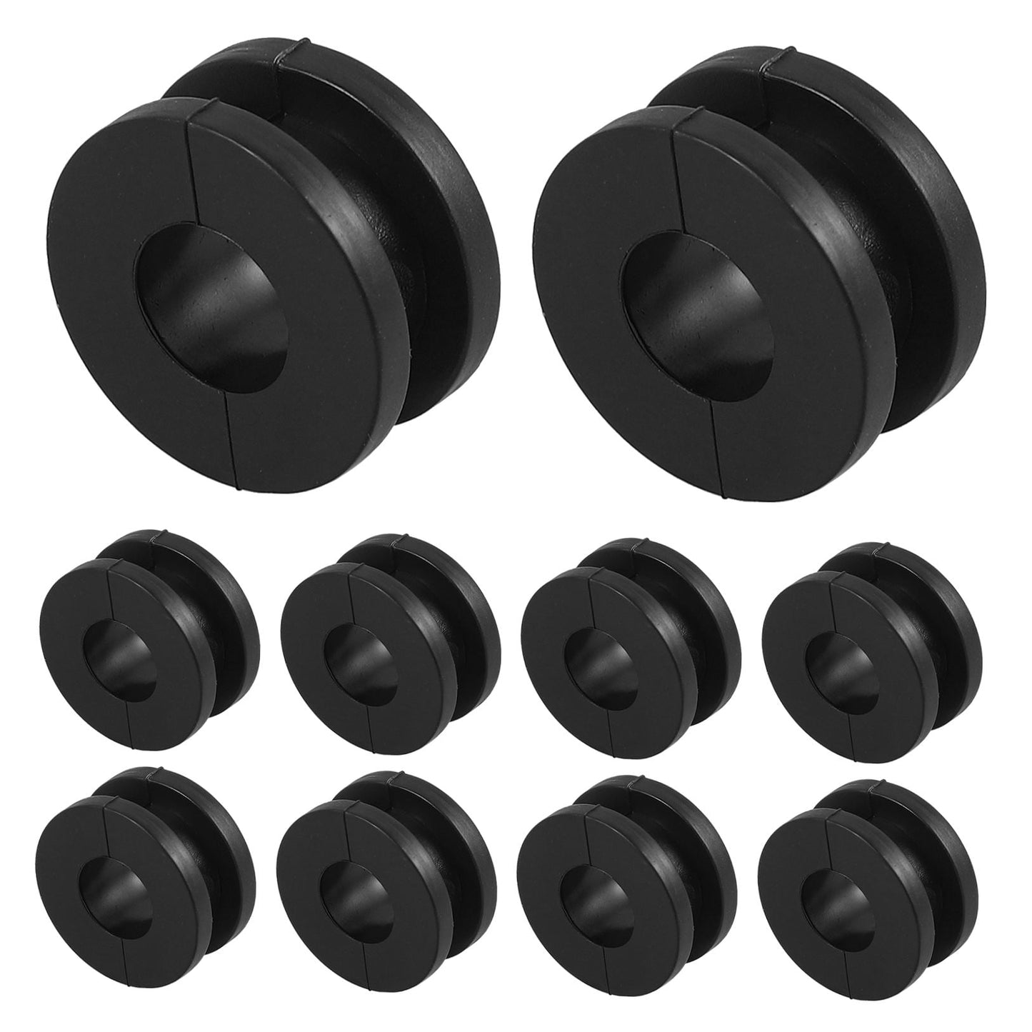 Worgeous 10pcs Motorcycle Rear Shock Absorber Sleeve Buffer Rubber Ring Bushing Fixed Ring V1189-LWWAL-20260327-03537