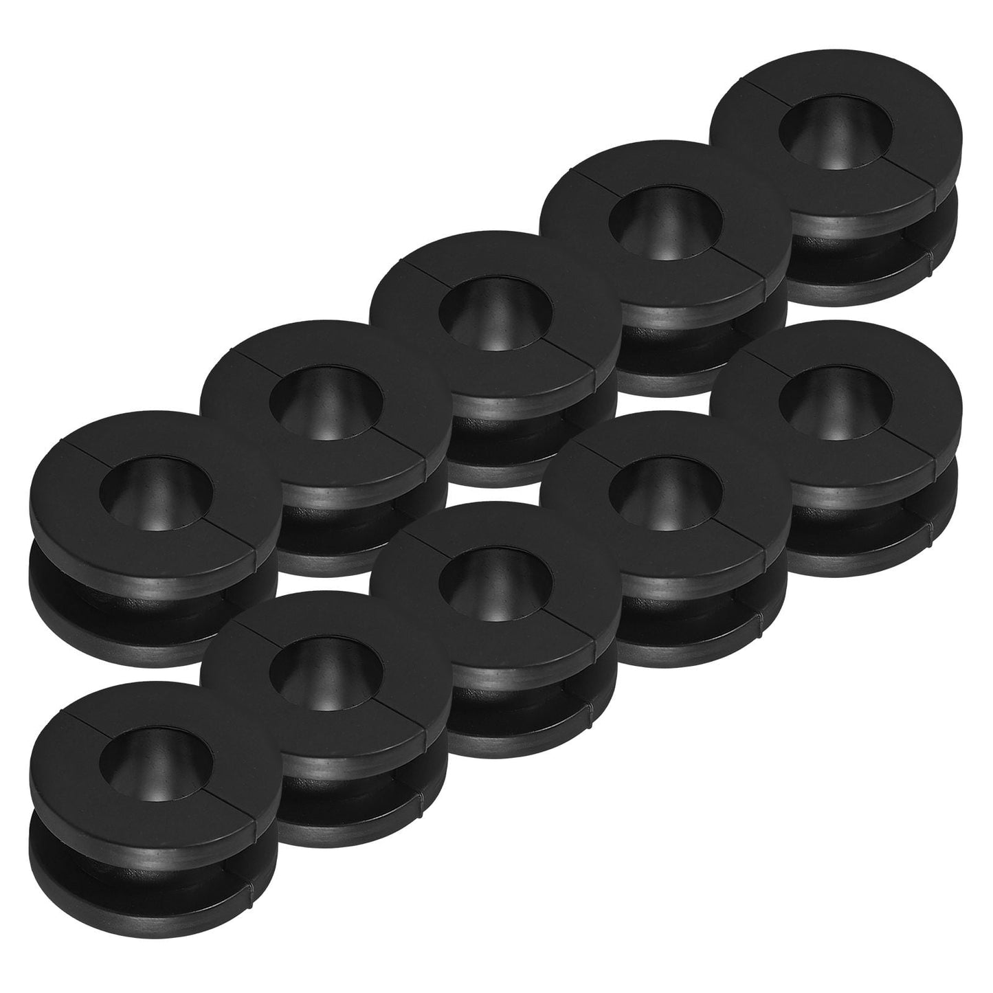 Worgeous 10pcs Motorcycle Rear Shock Absorber Sleeve Buffer Rubber Ring Bushing Fixed Ring V1189-LWWAL-20260327-03537