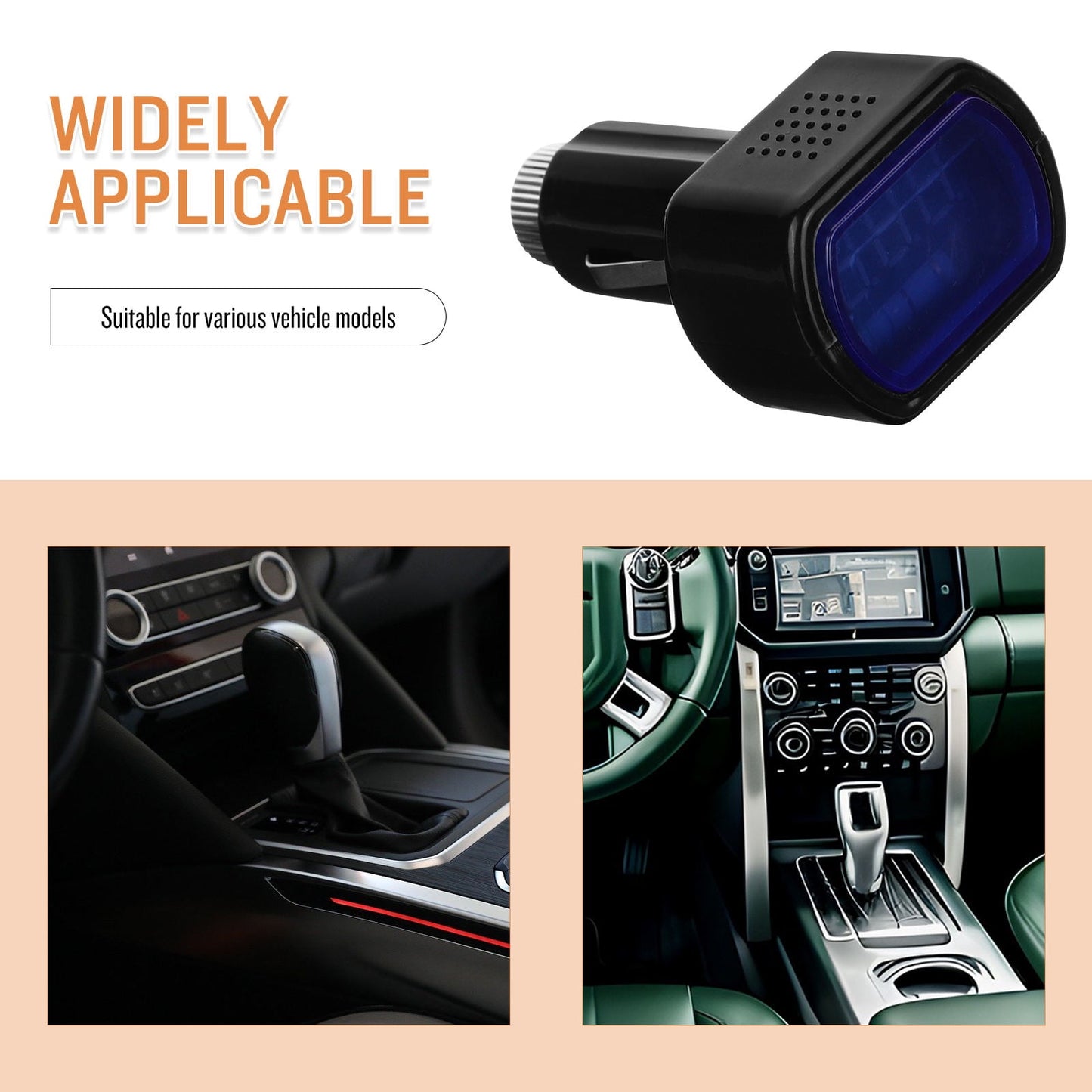 Worgeous Car Voltmeter Digital Voltage Tester Vehicle Gauge Monitor Black V1189-LWWAL-20260327-03539