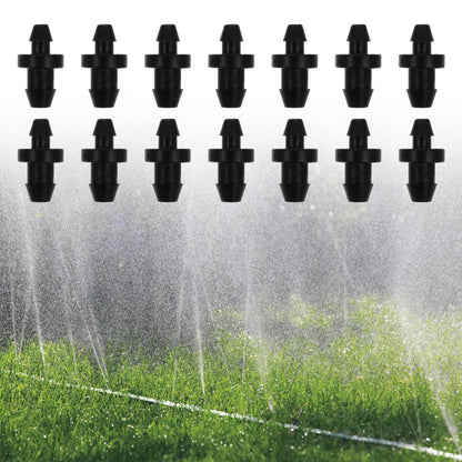 SWETRACE Drip Irrigation Tube Hole Plugs Black Plastic 150Pcs 0.79X0.39X0.39in V1189-LWWAL-20260327-03542