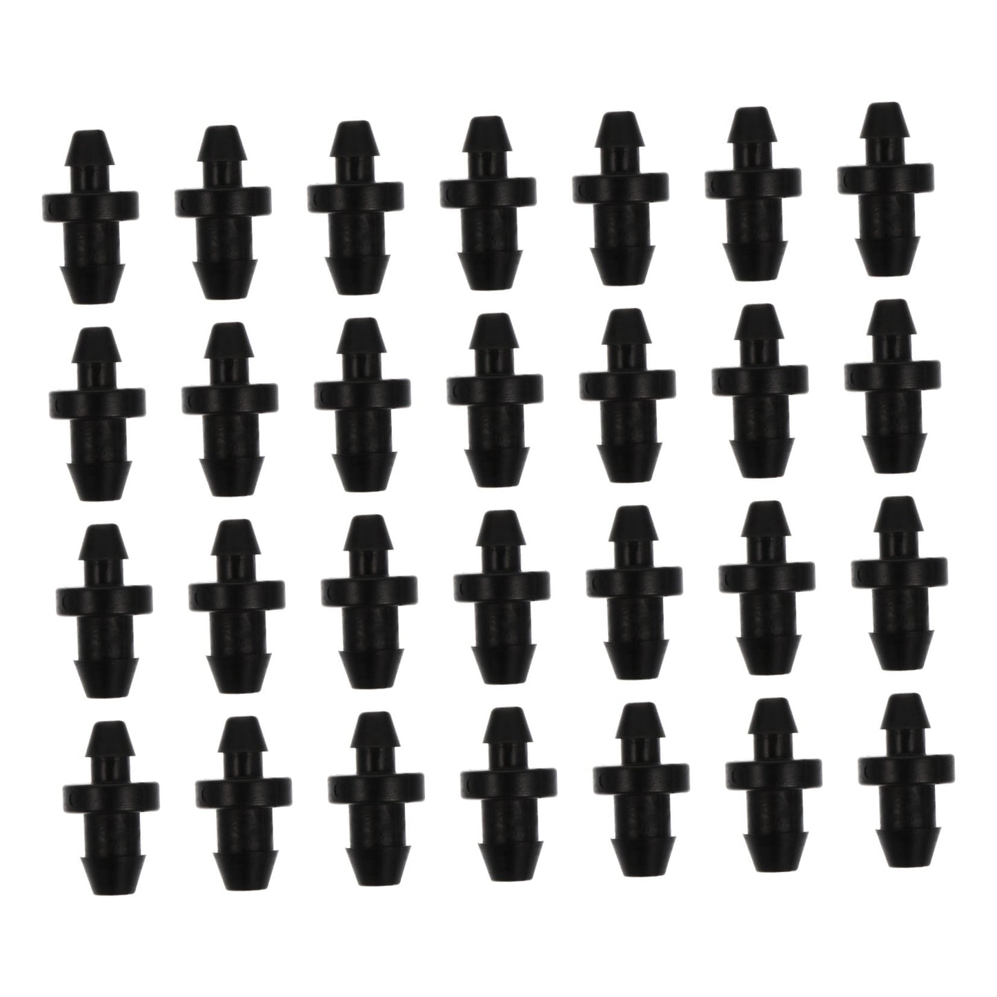 SWETRACE Drip Irrigation Tube Hole Plugs Black Plastic 150Pcs 0.79X0.39X0.39in V1189-LWWAL-20260327-03542