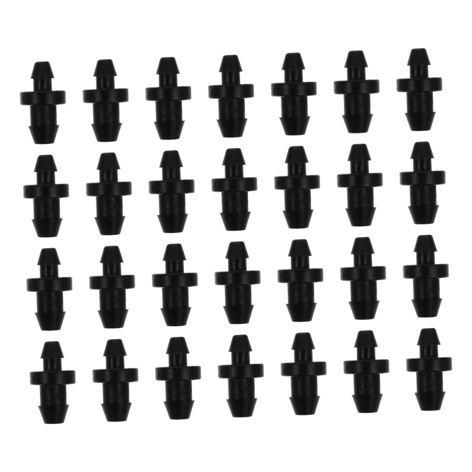 SWETRACE Drip Irrigation Tube Hole Plugs Black Plastic 150Pcs 0.79X0.39X0.39in V1189-LWWAL-20260327-03542