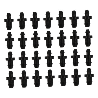 SWETRACE Drip Irrigation Tube Hole Plugs Black Plastic 150Pcs 0.79X0.39X0.39in V1189-LWWAL-20260327-03542