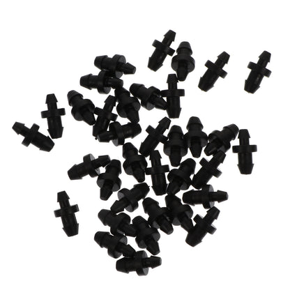 SWETRACE Drip Irrigation Tube Hole Plugs Black Plastic 150Pcs 0.79X0.39X0.39in V1189-LWWAL-20260327-03542