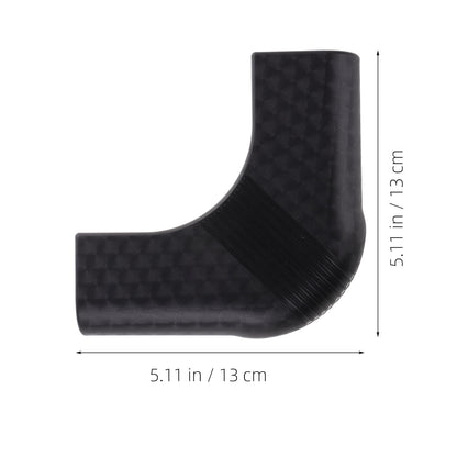 Worgeous 2 Pcs Pool Table Corner Protector Cover Billiard Guard Black V1189-LWWAL-20260327-03544
