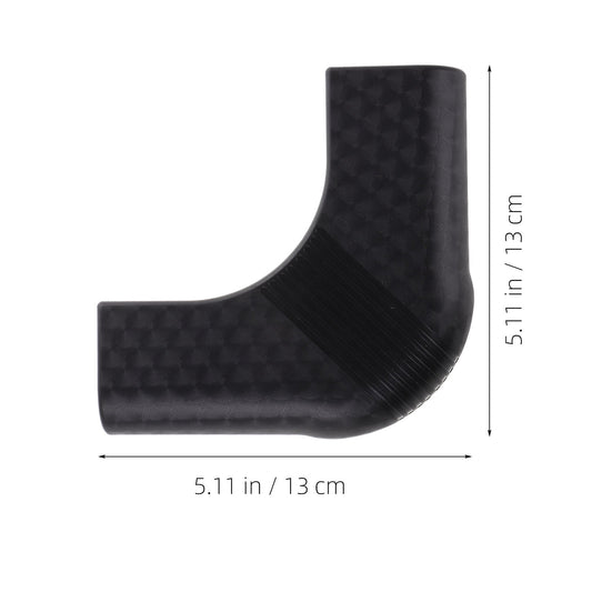 Worgeous 2 Pcs Pool Table Corner Protector Cover Billiard Guard Black V1189-LWWAL-20260327-03544