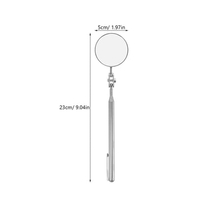 SWETRACE Extending Inspection Mirror Telescoping Mirror Tool Metal 1Set for Pipeline Inspection V1189-LWWAL-20260327-03547