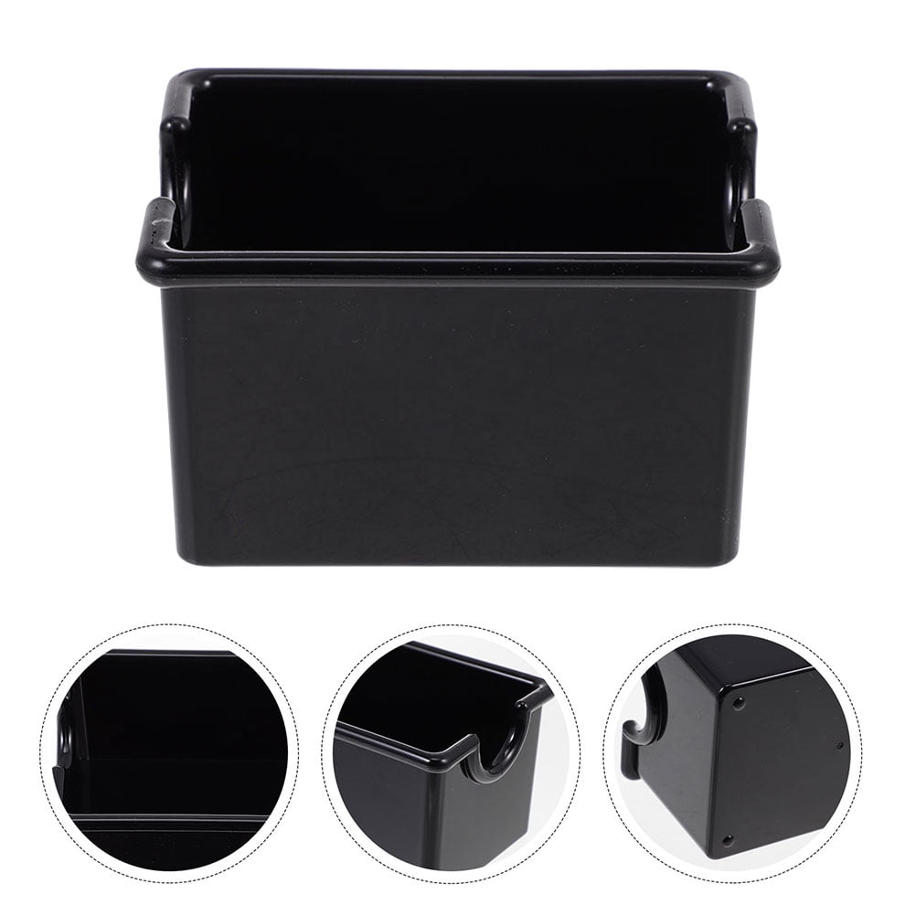 Masteelf Black Acrylic Sugar Packet Organizer for Coffee Bar and Tea Bags Storage 9.5 x 5.5 x 5 Inches V1189-LWWAL-20260327-03549