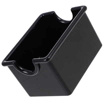 Masteelf Black Acrylic Sugar Packet Organizer for Coffee Bar and Tea Bags Storage 9.5 x 5.5 x 5 Inches V1189-LWWAL-20260327-03549