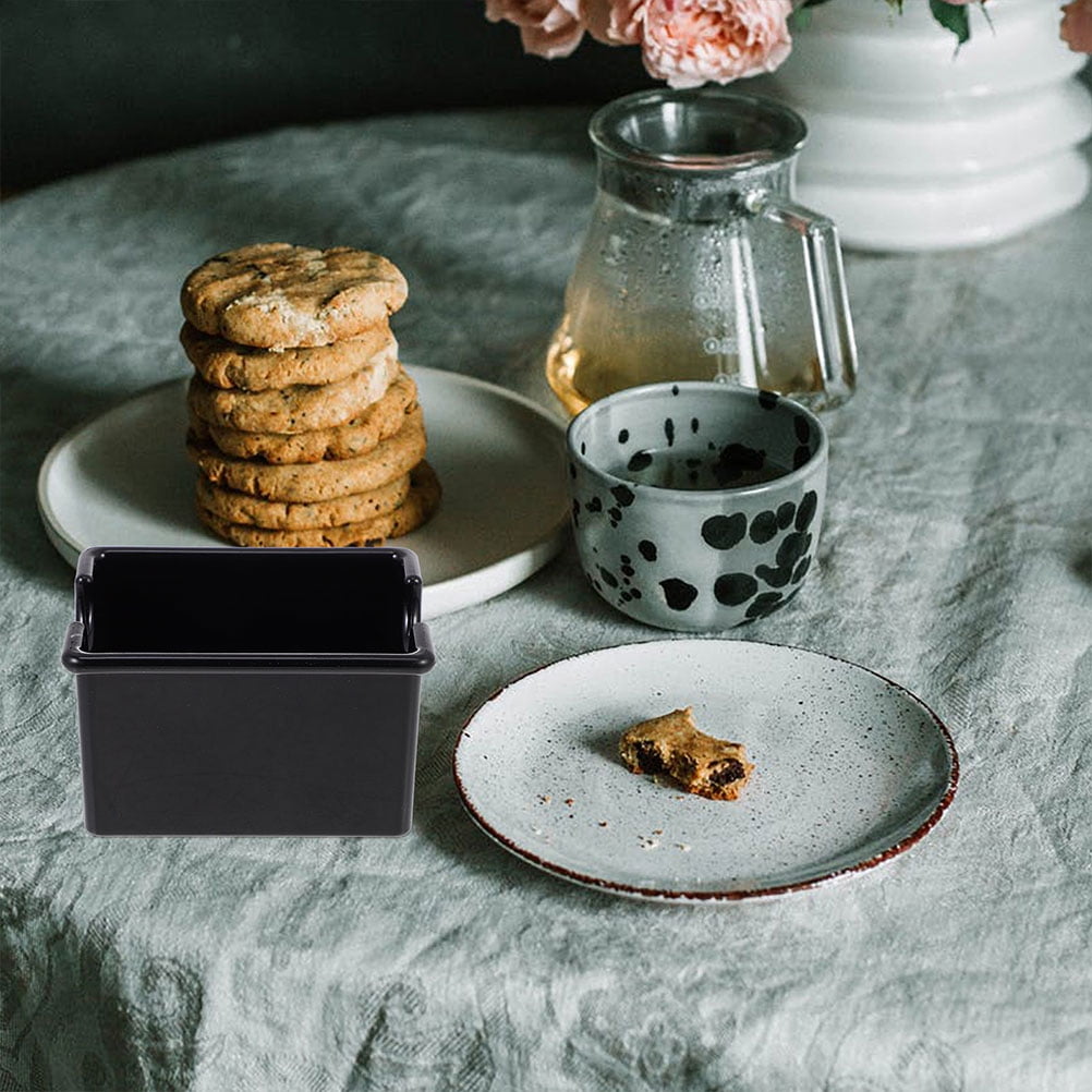 Masteelf Black Acrylic Sugar Packet Organizer for Coffee Bar and Tea Bags Storage 9.5 x 5.5 x 5 Inches V1189-LWWAL-20260327-03549
