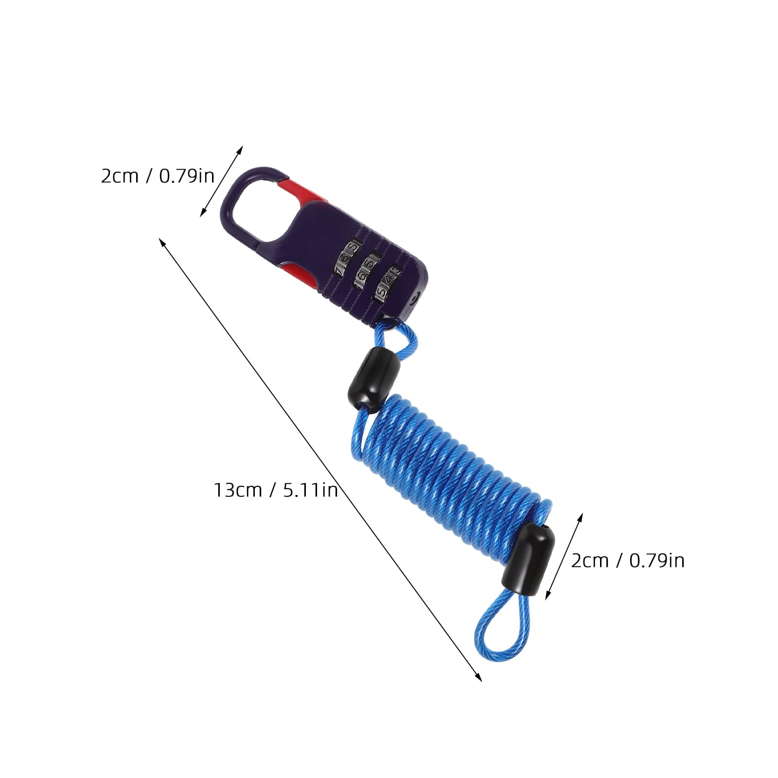 Worgeous Motorcycle Anti-theft Lock for Electric Scooter Motorcycles Bike V1189-LWWAL-20260327-03550