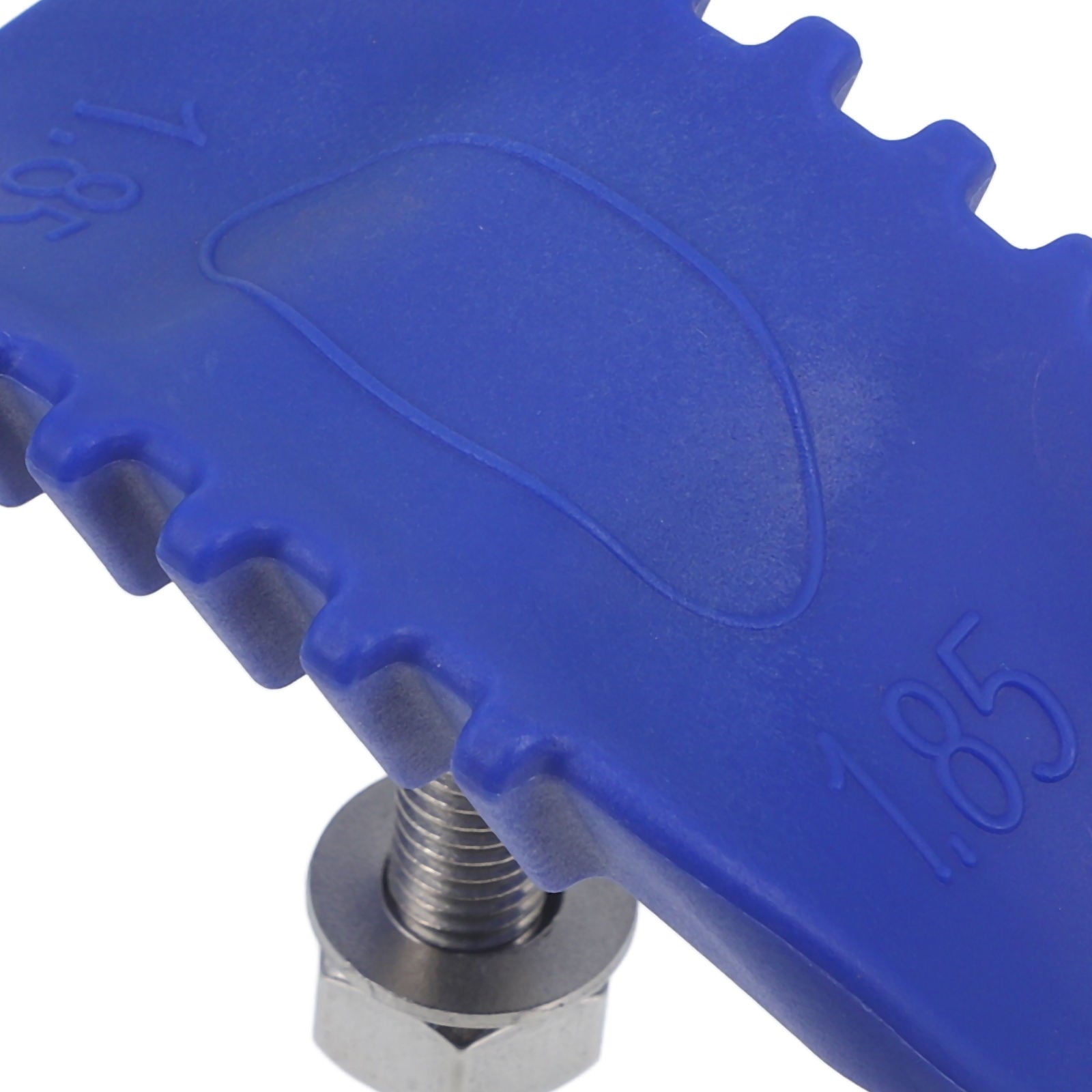 SWETRACE Motorcycle Wheel Locks Anti Theft Rim Lock Blue 1Set 1.85 Inch Plastic V1189-LWWAL-20260327-03554