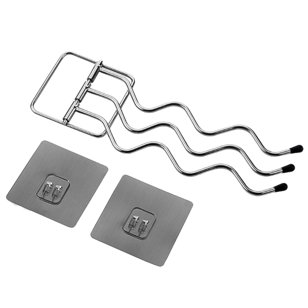 SWETRACE Small Towel Holder Iron Towel Rack Silver 1Pack Bathroom Accessories V1189-LWWAL-20260327-03561