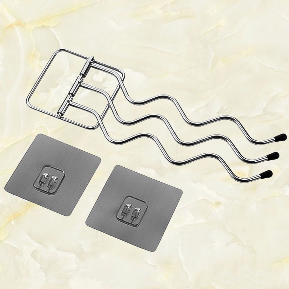 SWETRACE Small Towel Holder Iron Towel Rack Silver 1Pack Bathroom Accessories V1189-LWWAL-20260327-03561