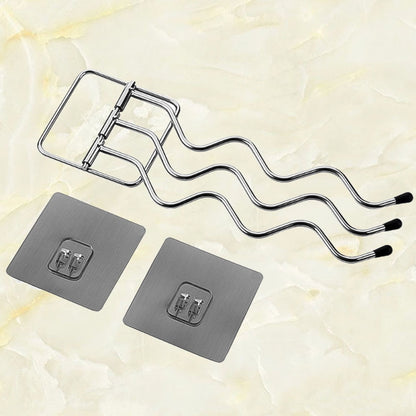 SWETRACE Small Towel Holder Iron Towel Rack Silver 1Pack Bathroom Accessories V1189-LWWAL-20260327-03561
