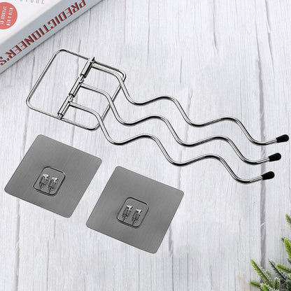SWETRACE Small Towel Holder Iron Towel Rack Silver 1Pack Bathroom Accessories V1189-LWWAL-20260327-03561