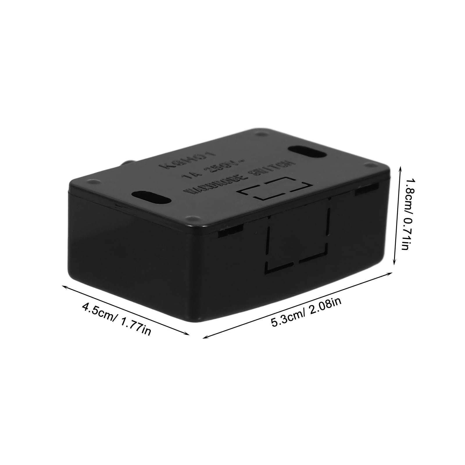 SWETRACE 2Pcs Mechanical Closet Light Switch For Shoe Cabinets 11.8X7.9X3.9in V1189-LWWAL-20260327-03586
