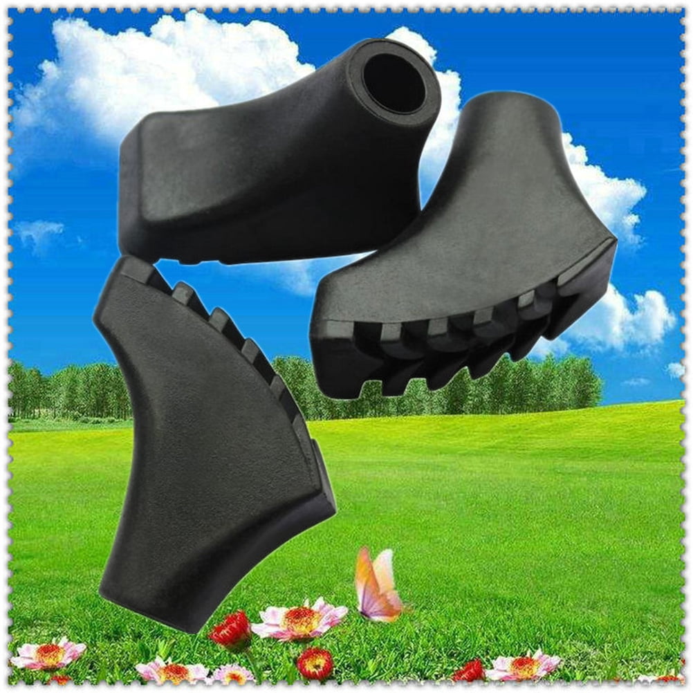 SWETRACE Trekking Pole Foot Cover Walking Pole Tips Black 10PCS 2.2x0.7in V1189-LWWAL-20260327-03589