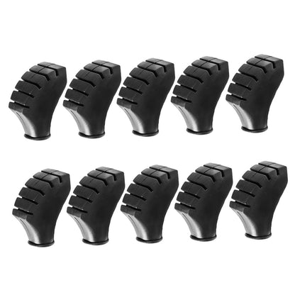 SWETRACE Trekking Pole Foot Cover Walking Pole Tips Black 10PCS 2.2x0.7in V1189-LWWAL-20260327-03589