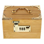 SWETRACE Retro Money-Saving Box With Combination Lock - Scratch- Keepsakes Container 1Pc 11.8x3.9x3.9in V1189-LWWAL-20260327-03597