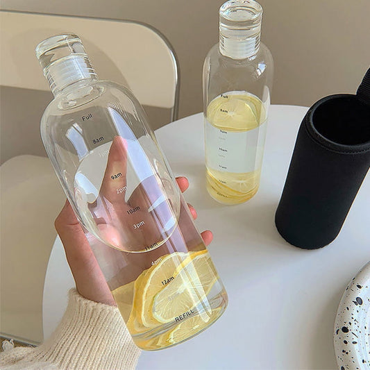 SWETRACE 1Set Water Bottle Transparent Portable and Anti-leakage for Home and Office Use 500Ml V1189-LWWAL-20260327-03600