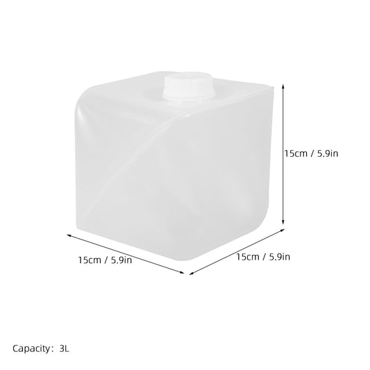 SWETRACE Collapsible Water Container with Lid Large Capacity Portable Transparent Plastic for Outdoor Use V1189-LWWAL-20260327-03616