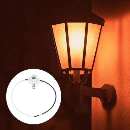 SWETRACE 1Set Ceramic Light Socket Multi Color for Residential Use Lamp Socket 11.8X1.6X0.9In V1189-LWWAL-20260327-03617