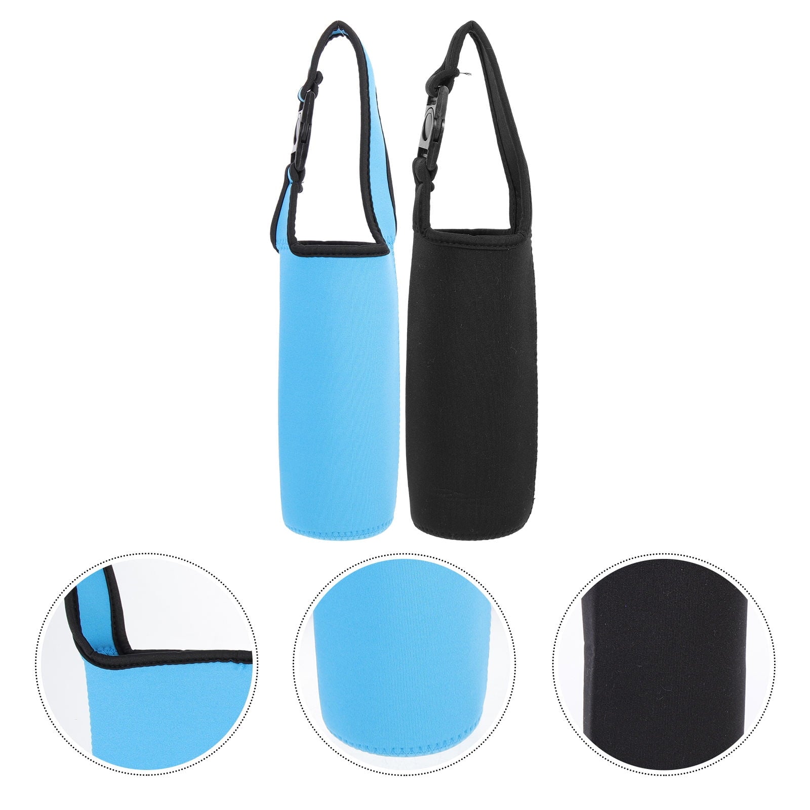 SWETRACE 2Pcs Black Water Bottle Pocket Sleeve for Insulation and Heat Retention V1189-LWWAL-20260327-03623