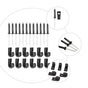 SWETRACE Kayak J Hooks with Rivits 12 x Rivets Lightweight Portable for Canoeing V1189-LWWAL-20260327-03627