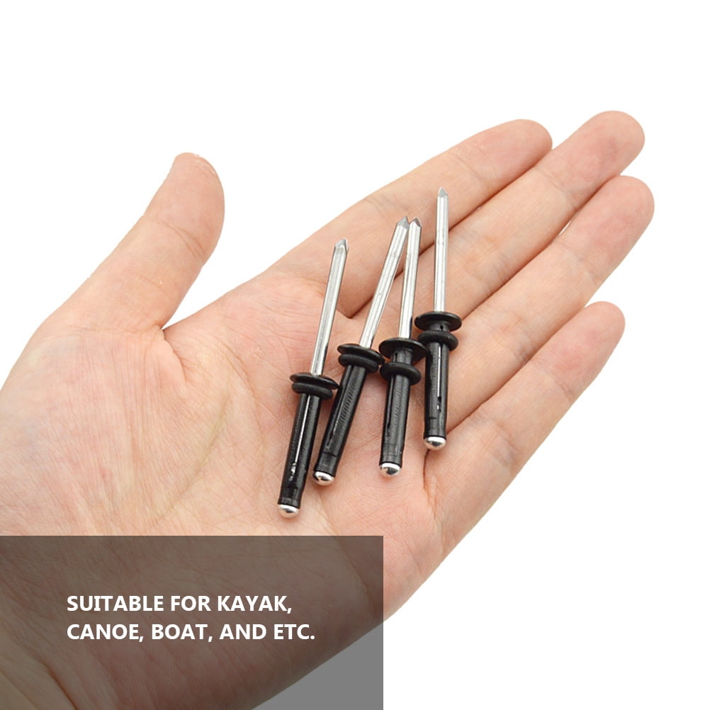 SWETRACE Kayak J Hooks with Rivits 12 x Rivets Lightweight Portable for Canoeing V1189-LWWAL-20260327-03627