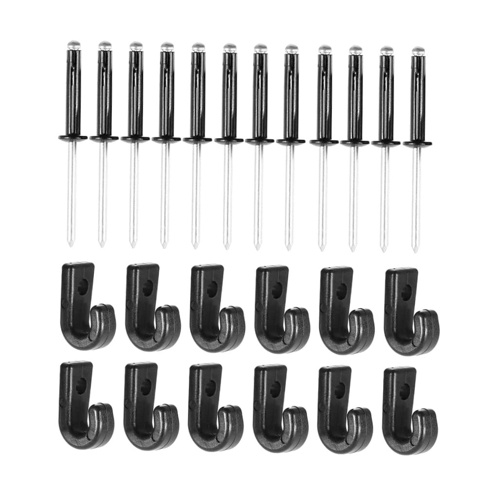 SWETRACE Kayak J Hooks with Rivits 12 x Rivets Lightweight Portable for Canoeing V1189-LWWAL-20260327-03627