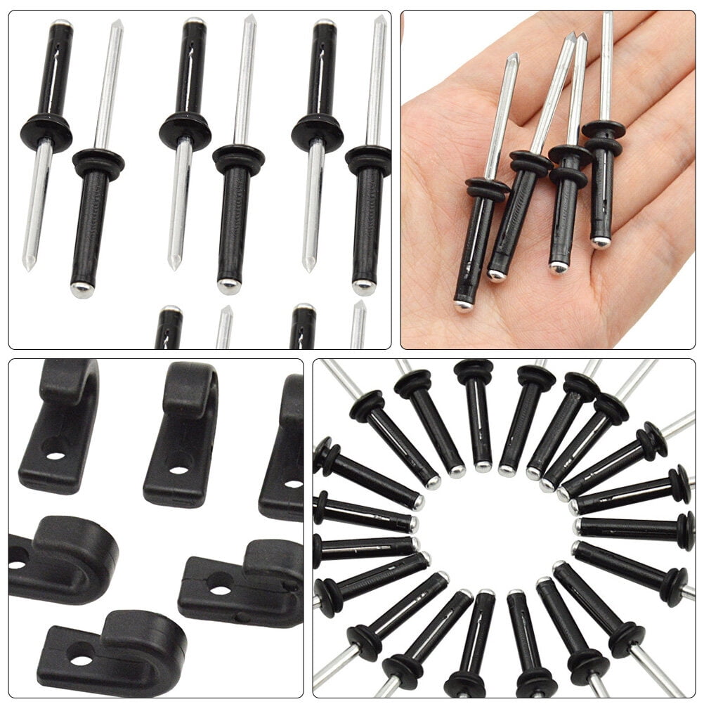 SWETRACE Kayak J Hooks with Rivits 12 x Rivets Lightweight Portable for Canoeing V1189-LWWAL-20260327-03627