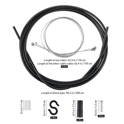 SWETRACE Universal Bike Brake Cable Set Metal Plastic 1 Set V1189-LWWAL-20260327-03629