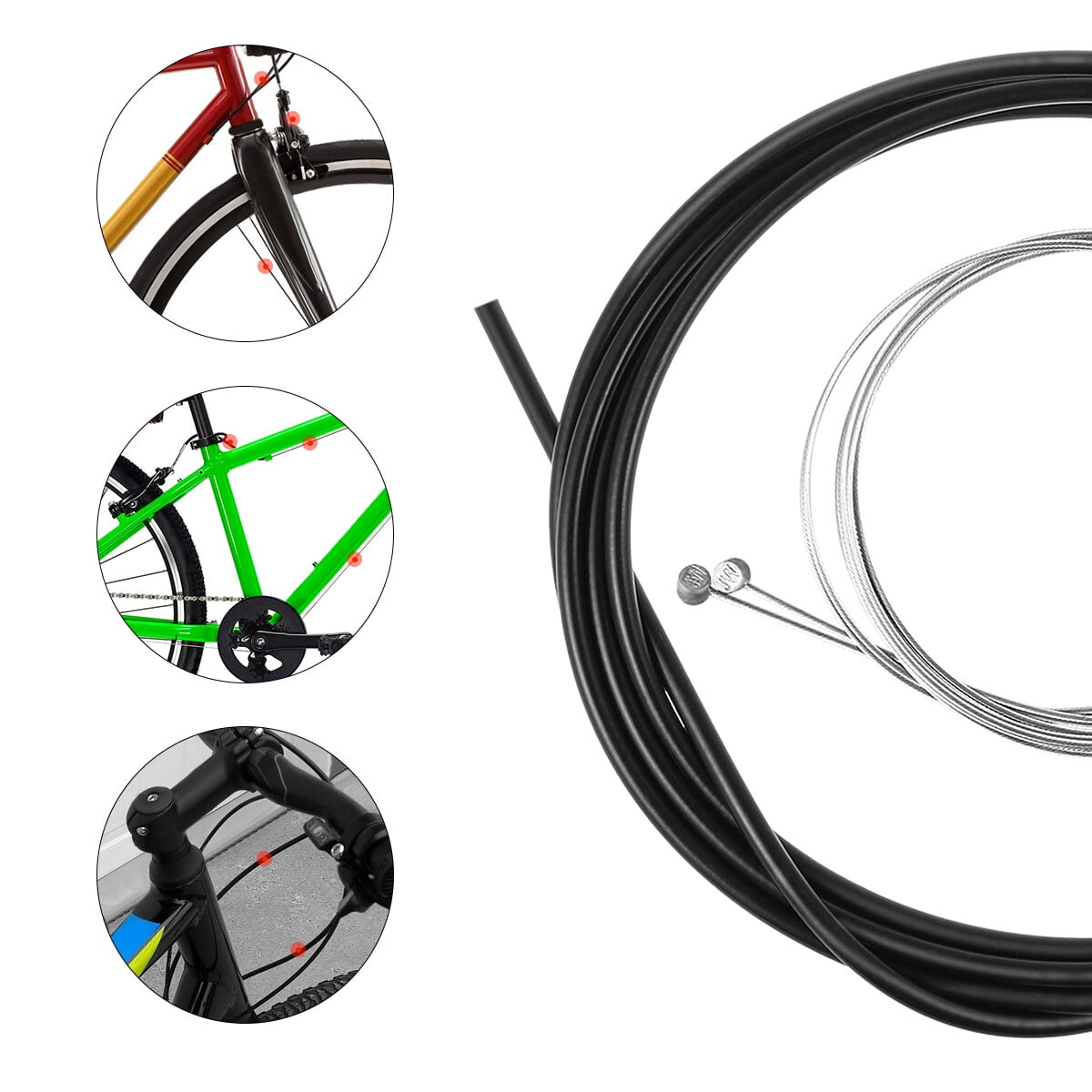 SWETRACE Universal Bike Brake Cable Set Metal Plastic 1 Set V1189-LWWAL-20260327-03629