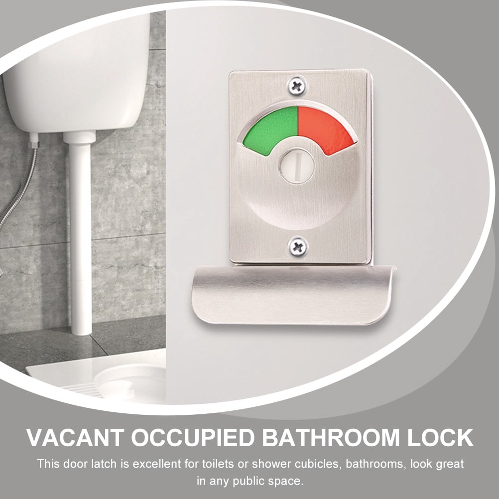 SWETRACE Restroom Stall Door Lock with Indicator 1 Set for Bathrooms and Public Restrooms V1189-LWWAL-20260327-03631