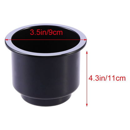 SWETRACE 1Pack Black Hard Plastic Cup Drink Holder for Car and Marine Boat 1Pack V1189-LWWAL-20260327-03632