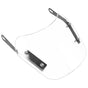 SWETRACE 1Pcs Scooter Windshield Universal Transparent Rectangular Abs For Outdoor Riding 10.2*8.9*0.4In V1189-LWWAL-20260327-03634