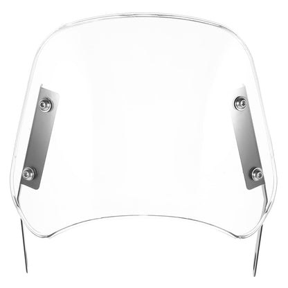 SWETRACE 1Pcs Scooter Windshield Universal Transparent Rectangular Abs For Outdoor Riding 10.2*8.9*0.4In V1189-LWWAL-20260327-03634