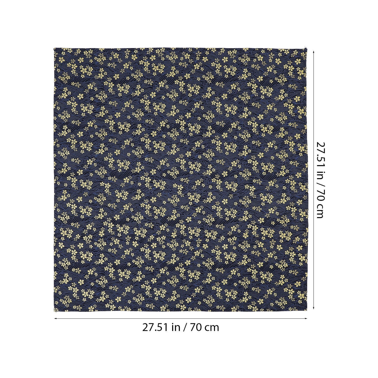 SWETRACE Square Japanese Style Wrapping Cloth Blue 1Pack 27.6x27.6in V1189-LWWAL-20260327-03642