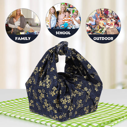 SWETRACE Square Japanese Style Wrapping Cloth Blue 1Pack 27.6x27.6in V1189-LWWAL-20260327-03642
